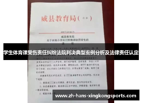学生体育课受伤责任纠纷法院判决典型案例分析及法律责任认定